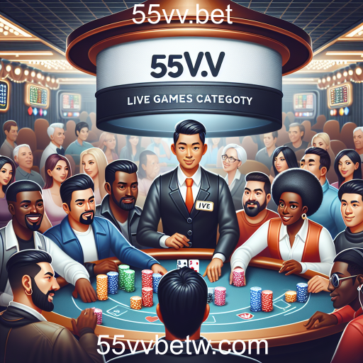 A Ascensão dos Jogos Ao Vivo na 55vv.bet